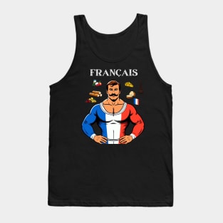 Francais: Strong Man Tank Top